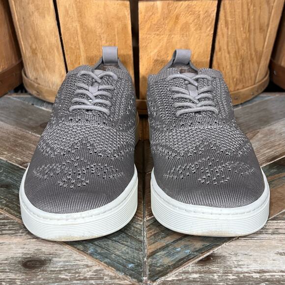 Sofft Shamira Knit Taupe Gray Perforated Brogue Sneakers Shoes Womens Size 10 - Picture 4 of 11